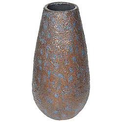 Beliani Vase décoratif BRIVAS fait à la main Céramique 49 cm Marron foncé