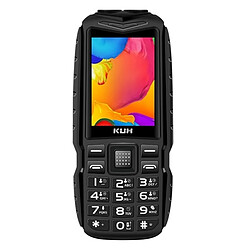 Wewoo Téléphone Incassable de chantier, étanche à la poussière, MTK6261DA, batterie 2400mAh, 2,4 pouces, Bluetooth, FM, Dual SIM (Noir)