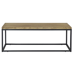 Ds Meubles Table basse Icub U 60x100cm 18mm Noir