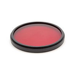 vhbw Filtre couleur rouge universel 58mm pour objectif Canon, Casio, Pentax, Olympus, Panasonic, Sony, Nikon