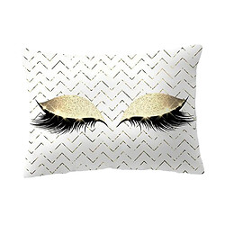 2 X Coussin Coussin Slipover Carré Coussin Housses Zipper Caché Salon Décor