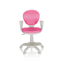 Chaise pour enfant / Chaise de bureau pour enfant KID COLOUR G1 Tissu Rose hjh OFFICE