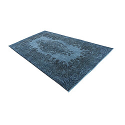 Acheter Vidal Tapis de laine 279x155 Bleu Ultra Vintage