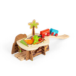 Bigjigs Rail Accessoire de train de fosse de lave