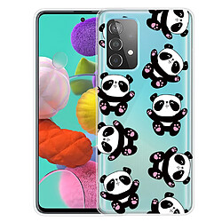 Coque en TPU anti-rayures pandas pour votre Samsung Galaxy A13 4G