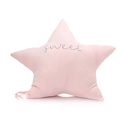 Universal Coussin bébé jouet douceur consolation étoile muet poupée peluche coussin décoratif de lit 45cm | Peluche