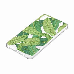 Avis Wewoo Coque Fashion Etui de protection en TPU peint pour iPhone XS Max motif Feuille de bananier