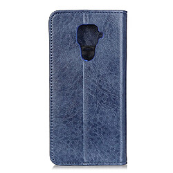 Etui en PU cheval fou égocentrique bleu pour votre Xiaomi Redmi Note 9/Redmi 10X 4G