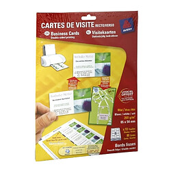 Avery Lot de 80 Cartes de visite - C32015-5