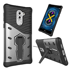 Xeptio Coque grise Huawei Honor 6X Hybrid case