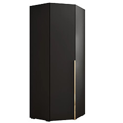 Abiks Meble Armoire Inova 1 236,7/81,7/81,7 (nero/d’oro)