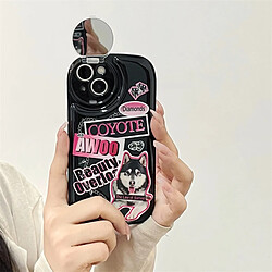 Avis GUPBOO Étui pour iPhone12Pro Miroir de cas de téléphone cool de chat de style fille chaude