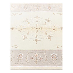 Vidal Tapis de laine 178x119 beige Darya pas cher