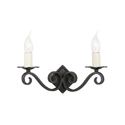 Elstead Lighting Applique murale Rectory Noir