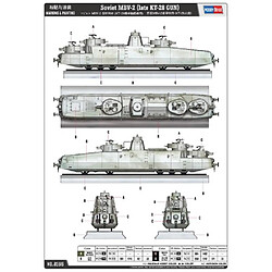 Avis Hobby Boss Maquette Train Soviet Mbv-2 (late Kt-28 Gun)