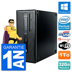 PC Tour HP ProDesk 600 G1 Intel G3220 RAM 32Go Disque Dur 1To Windows 10 Wifi - Occasion