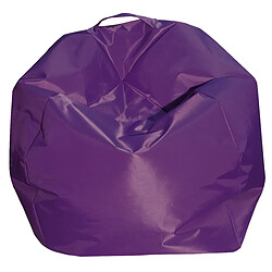 Alter Pouf élégant, couleur violet, Mesure 65 x 50 x 65 cm