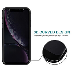 Avis Wewoo Protecteur d'écran en verre trempé anti-éblouissement 9H 3D Privacy anti-écran complet pour iPhone XR