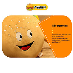 Universal Simulation hamburger poupée poupée peau amiable mignon hamburger peluche cadeau pour enfants, bébés et enfants 45 cm | oreiller de luxe