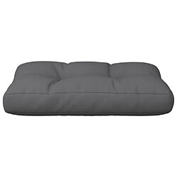 Acheter vidaXL Coussin de palette anthracite 50x40x12 cm tissu