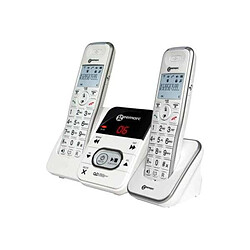 Téléphone Amplidect 295 Geemarc Duo (avec combiné additionnel Amplidect)