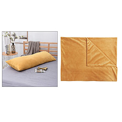 Acheter Lit Sommeil Long Corps Taie D'oreiller Couverture Protecteur De Velours