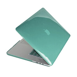 Wewoo Housse Étui vert pour MacBook Pro Retina 15.4 pouces 4 en 1 cristal dur coque de protection en plastique avec protecteur d'écran et clavier de bouchons anti-poussière