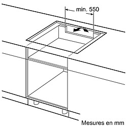 Avis Table de cuisson induction 80cm 4 feux 7400w noir - ex851lvc1f - SIEMENS