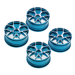 01:10 rc drift modèles de voiture 52mm moyeu de jante de roue hexagonale pour sakura d4 d3 xi cs bleu