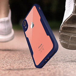 Acheter Avizar Coque 360° pour iPhone XR Dos Rigide Protection Écran Souple Contour bleu