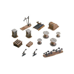 Faller 120141 Trackside Accessories HO Scale Building Kit