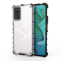 Wewoo Coque Pour Huawei Honor V30 / V30 Pro Shockproof Honeycomb PC + TPU Case White