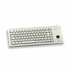 CHERRY Clavier G84-4400 - Filaire - Français - Gris clair