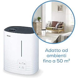 Humidificateur Beurer LB 55 avec technologie d'évaporation d'eau chaude Classe A+ Blanc