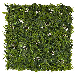 Tapis / mur végétal MORE GREEN I 50 × 50 plastique vert hjh OFFICE