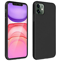 Avizar Coque de protection iPhone 11 Intégrale Rigide et Souple noir