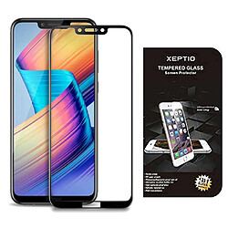 Xeptio Huawei Honor PLAY verre trempé protection écran 3D full noir