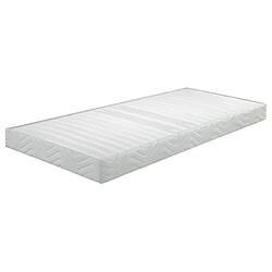 Avis Ebac Matelas + sommier tapissier 80x200 Mousse - Melior - Soutien ferme - Blanc