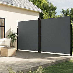 Maison Chic Auvent latéral rétractable | Store latéral | Brise-vue latéral anthracite 200x600 cm -GKD30001