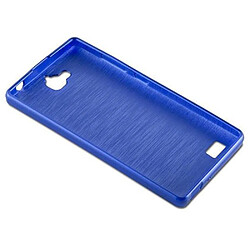 Cadorabo Coque Honor 3C Etui en Bleu