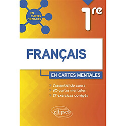 Français 1re en cartes mentales