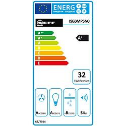 Hotte décorative îlot 90cm 69db 867m3/h inox - i96bmp5n0 - NEFF