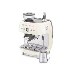 Acheter Robot café 20 bars crème - EGF03CREU - SMEG