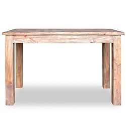 Acheter Maison Chic Table de salle à manger,Table à dîner Bois de récupération 120 x 60 x 77 cm -GKD68623