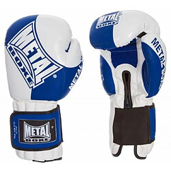 Gants de boxe Metal Boxe Officiel 12 Oz Bleu