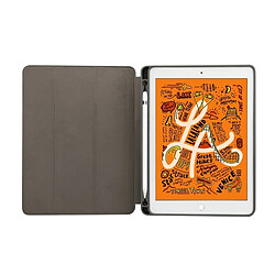 Acheter Wewoo Housse Étui Coque Etui à rabat horizontal en marbre avec Motif texture pour iPad Air 201910,5 poucesavec support trois rabattables et fente stylo et fonction veille / réveil bleu