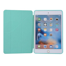 Acheter Wewoo Housse Étui Coque à rabat en déformation horizontale à TPU Honeycomb pour iPad Mini 2019 H avec support vert menthe