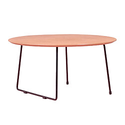 Nest Dream Table basse ronde en bois de chêne (80cm) - Modin