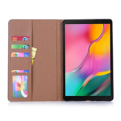 Acheter Wewoo Housse Coque Etui à rabat horizontal en cuir de style livre rétro pour Galaxy Tab A 10.1 2019 T510 / T515avec porte-cartes et noir