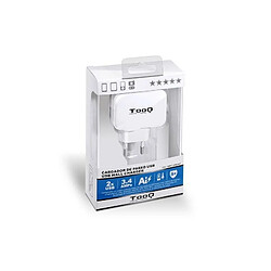 Avis Chargeur mural TooQ AATCAT0150 USB x 2 17W Blanc